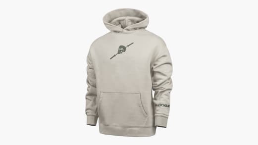 Rogue パーカー グレー/ネイビー ROGUE FITNESS ROGUE ベーシック パーカー — MBC POWER SHOP